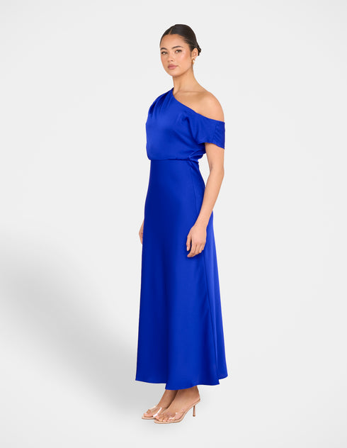 Kyler Asymmetric Neck Dress