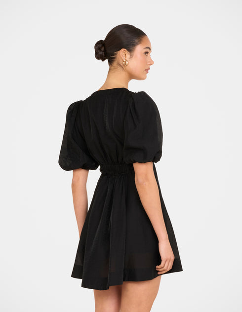 Hiram Puff Sleeve Mini Dress