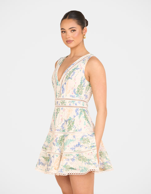 Symons Sleeveless Mini Dress