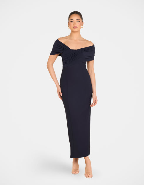 Eva Off Shoulder Maxi Dress