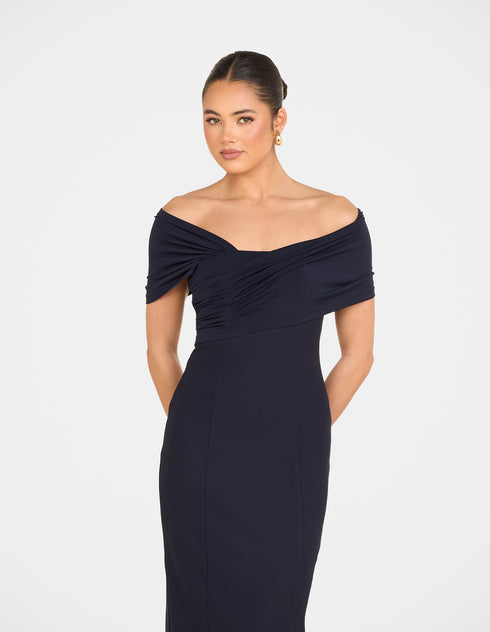 Eva Off Shoulder Maxi Dress