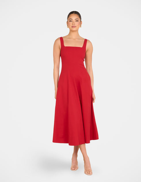 Elliot Square Neck Midi