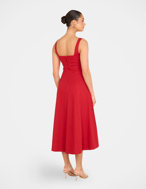 Elliot Square Neck Midi