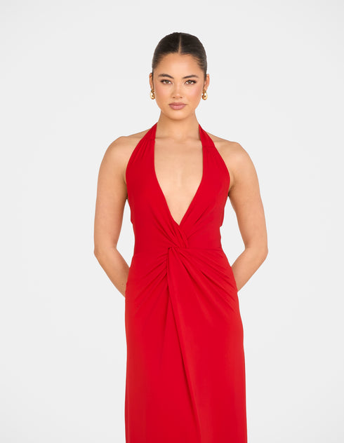 Tirelli Halter Maxi Dress
