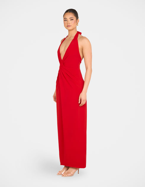 Tirelli Halter Maxi Dress