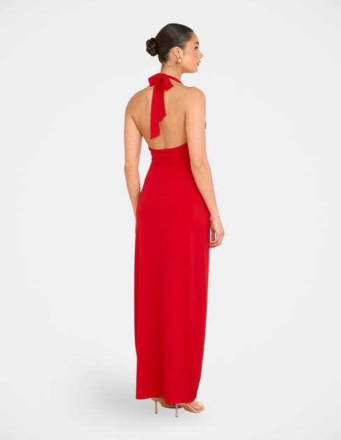 Tirelli Halter Maxi Dress