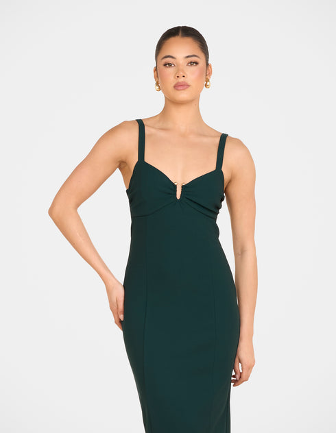 Nareem Plunge Maxi Dress