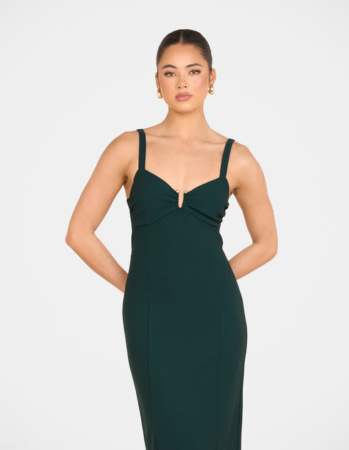 Nareem Plunge Maxi Dress