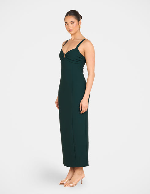 Nareem Plunge Maxi Dress