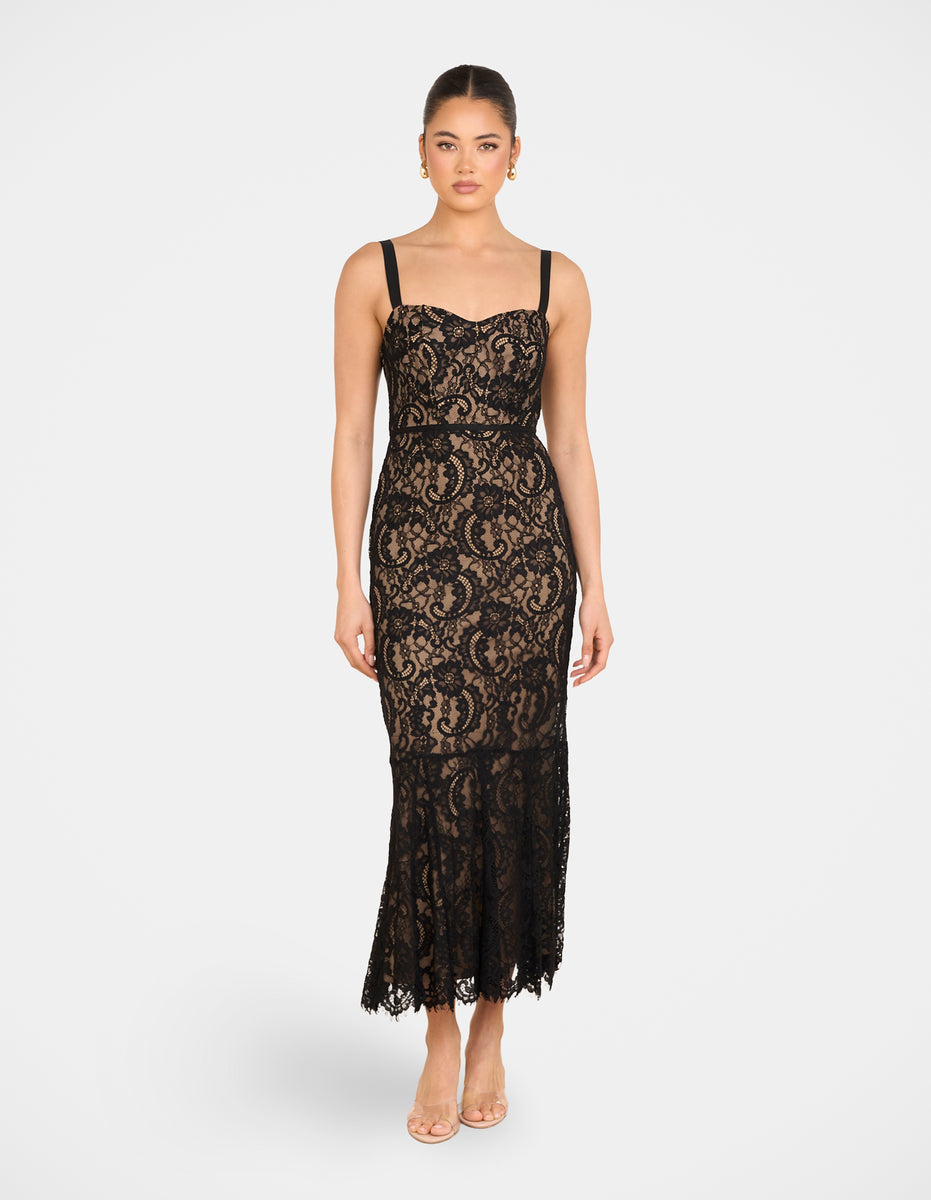pilgrim black lace dress Formal Dresses Online - Shop Maxi Dresses Size:child-12 mother Happy birthday to Meghan Jonathan Simkhai guipure lace