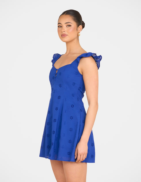 Qianna Broderie Anglaise Dress