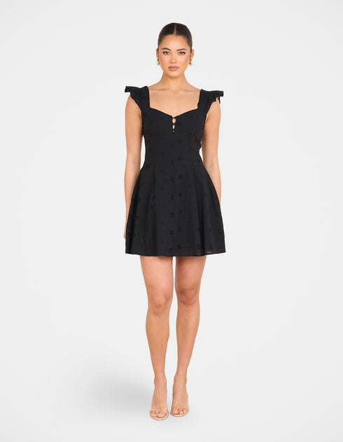 Qianna Broderie Anglaise Dress