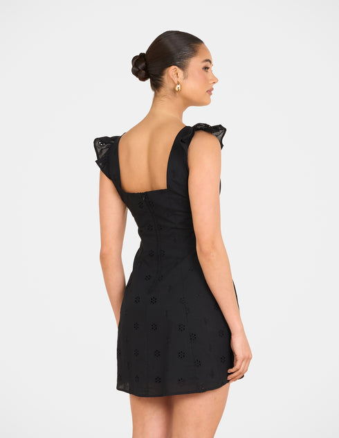 Qianna Broderie Anglaise Dress