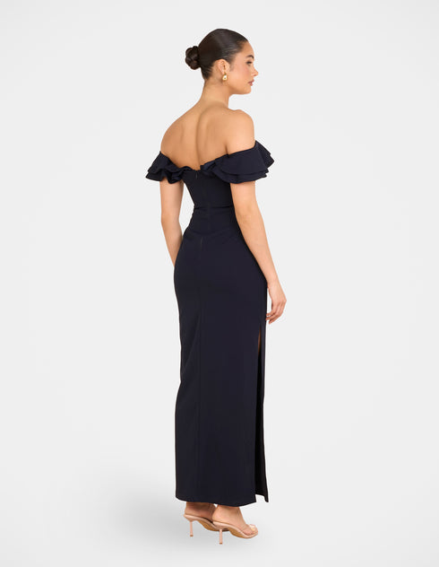 Izabel Double Ruffle Gown
