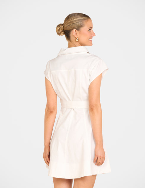 Filips Button Front Mini Dress