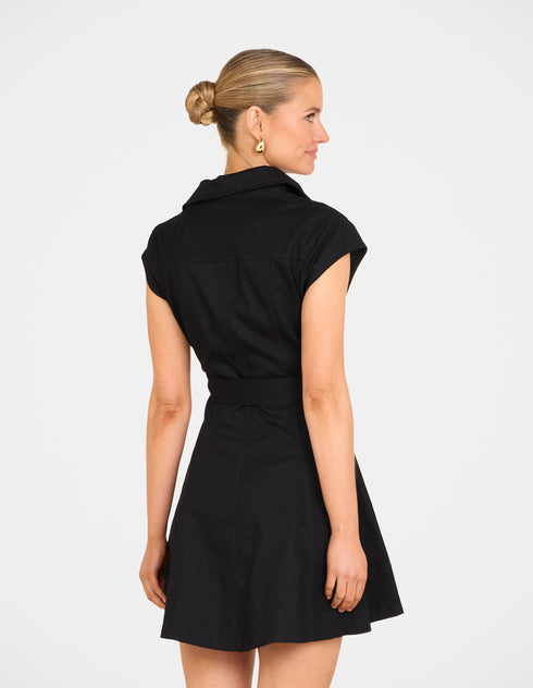 Filips Button Front Mini Dress