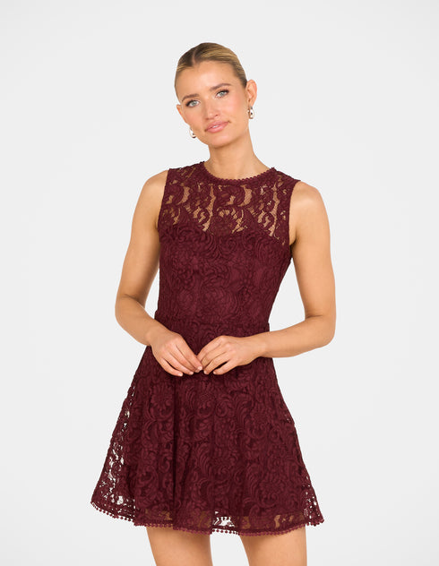 Darlene Sweetheart Mini Dress