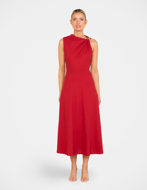 Austin A-line Midi Dress