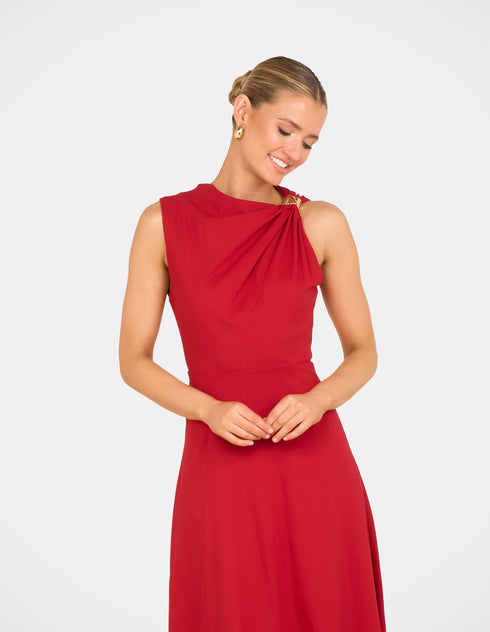 Austin A-line Midi Dress