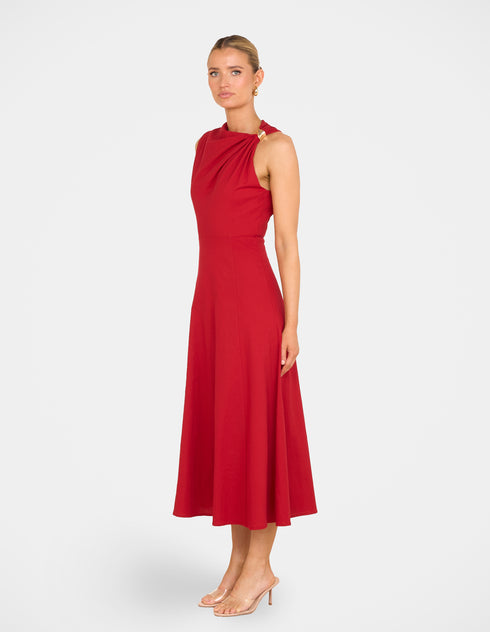 Austin A-line Midi Dress
