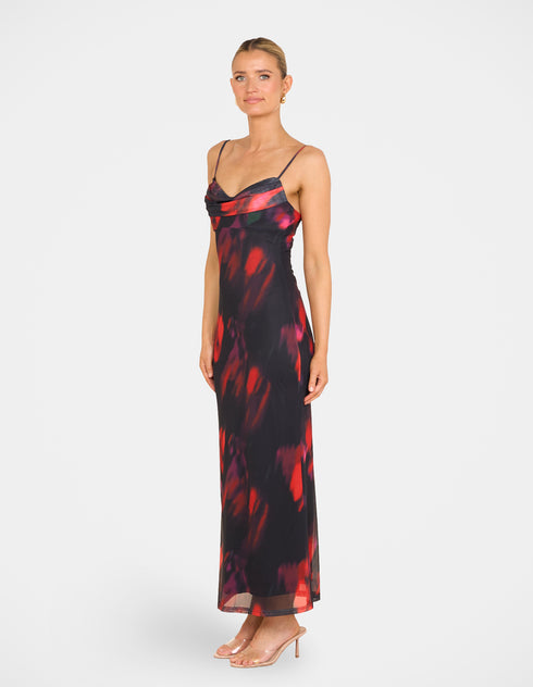 Alabama Cowl Neck Maxi Dress