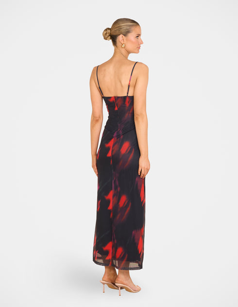 Alabama Cowl Neck Maxi Dress
