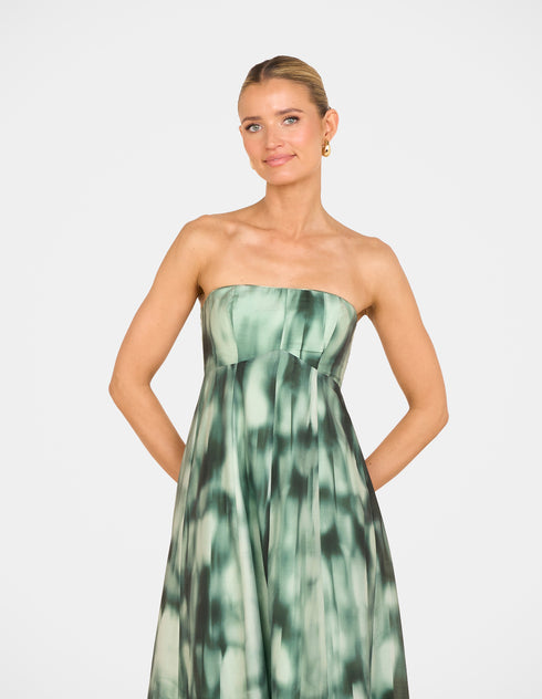 Zoela Strapless Maxi Dress