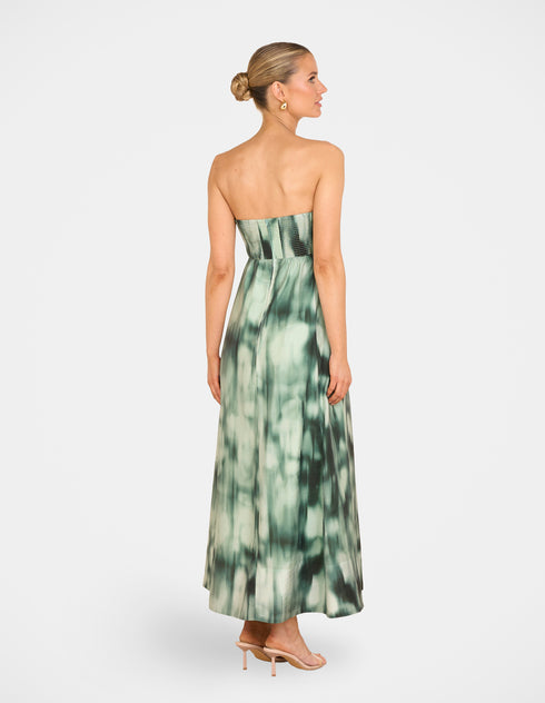 Zoela Strapless Maxi Dress