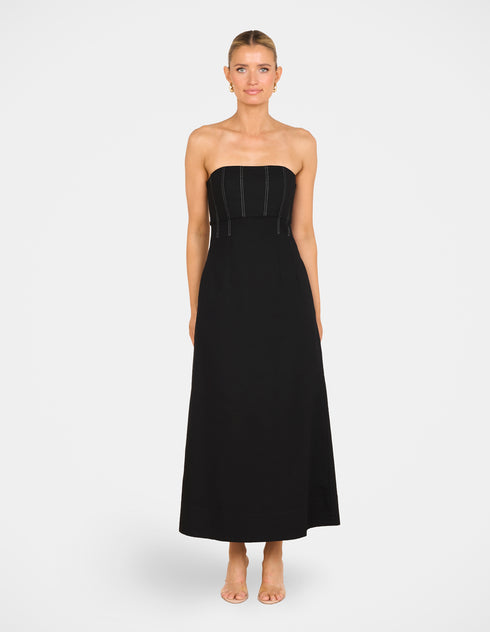 Yaris Strapless Maxi Dress