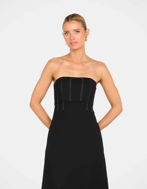 Yaris Strapless Maxi Dress