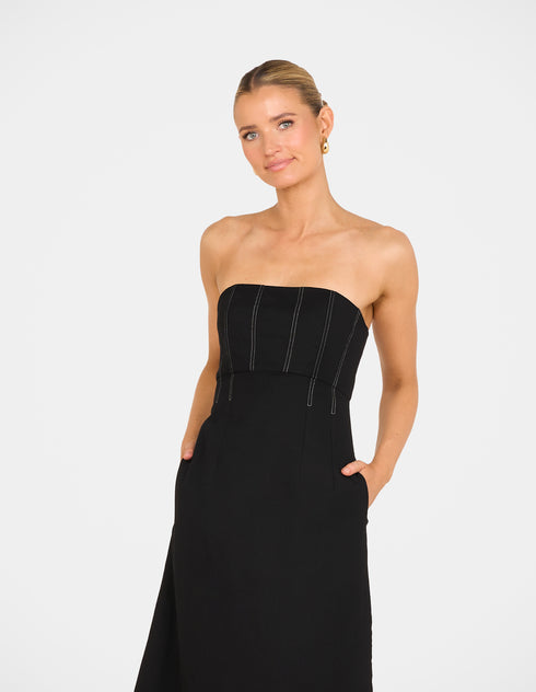 Yaris Strapless Maxi Dress