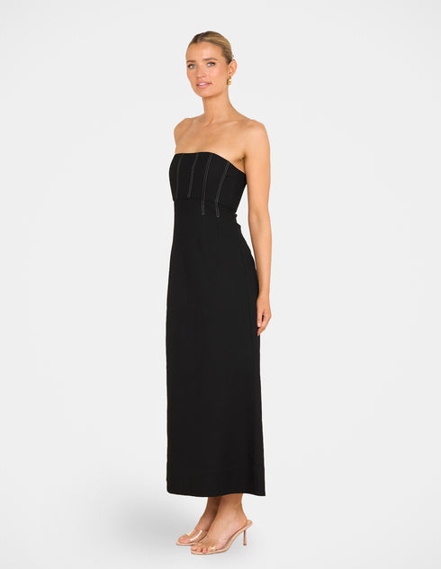 Yaris Strapless Maxi Dress