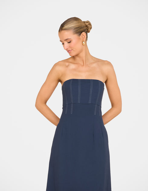 Yaris Strapless Maxi Dress