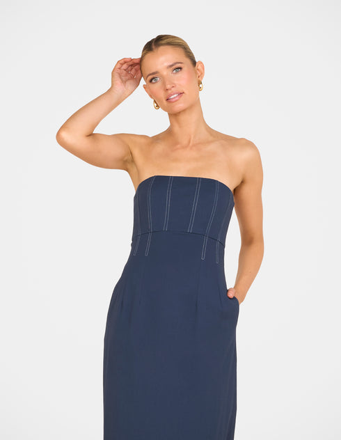 Yaris Strapless Maxi Dress