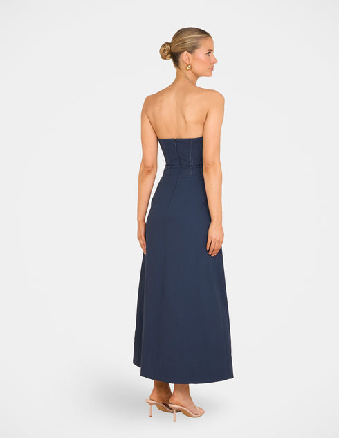 Yaris Strapless Maxi Dress