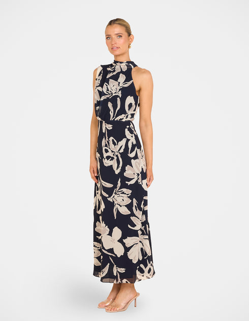Maddy High Neck Maxi Dress