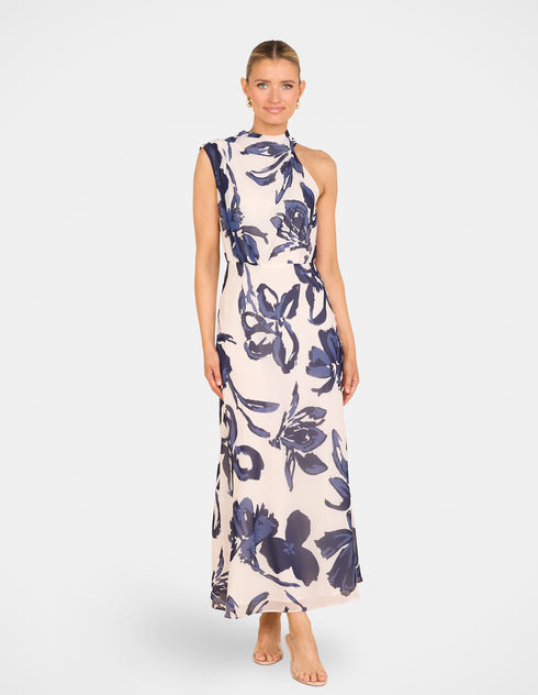 Phebe High Neck Maxi Dress