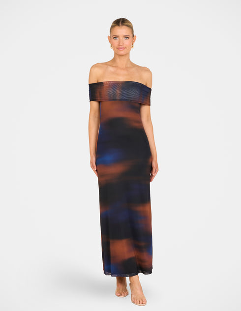 Franc Off Shoulder Maxi Dress