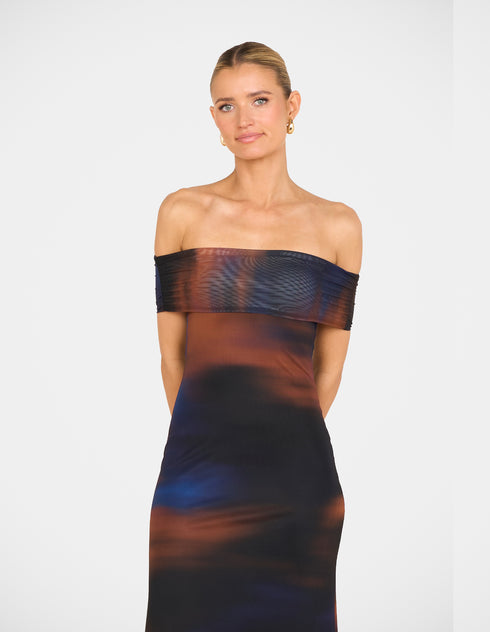 Franc Off Shoulder Maxi Dress