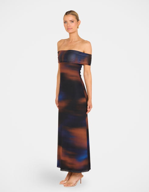 Franc Off Shoulder Maxi Dress