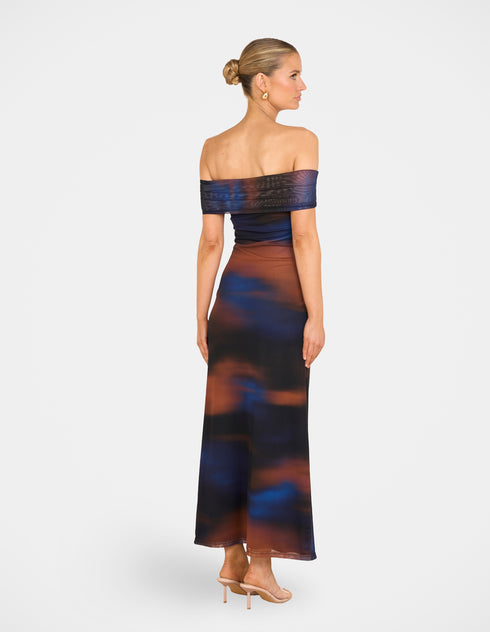 Franc Off Shoulder Maxi Dress