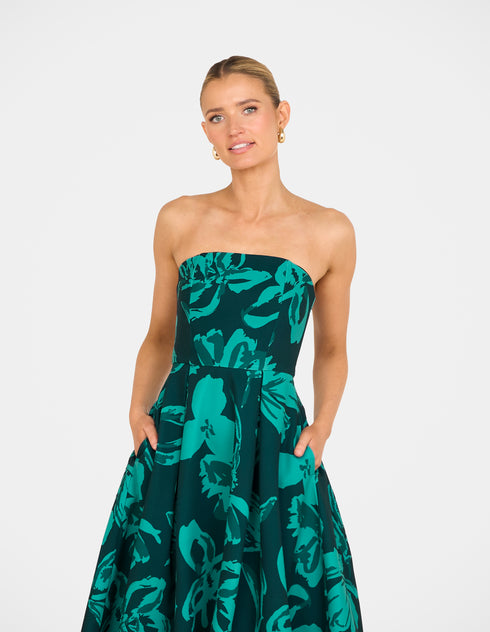 Dayna Strapless A-line Dress