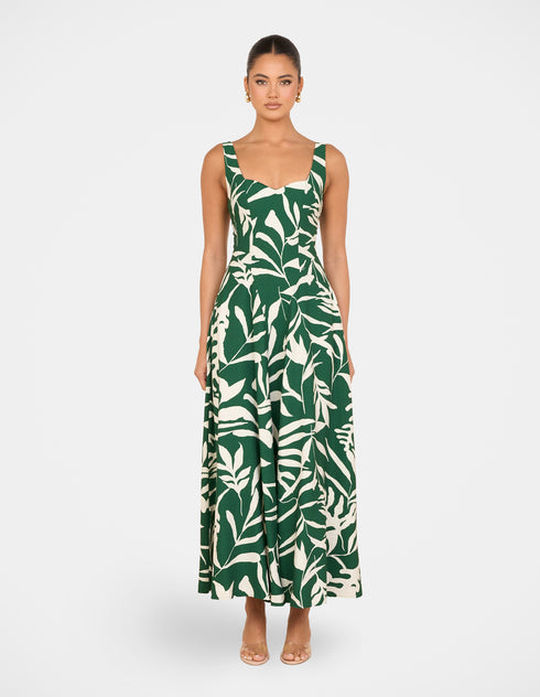 Magnolia A-line Maxi Dress
