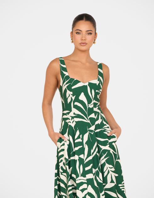Magnolia A-line Maxi Dress
