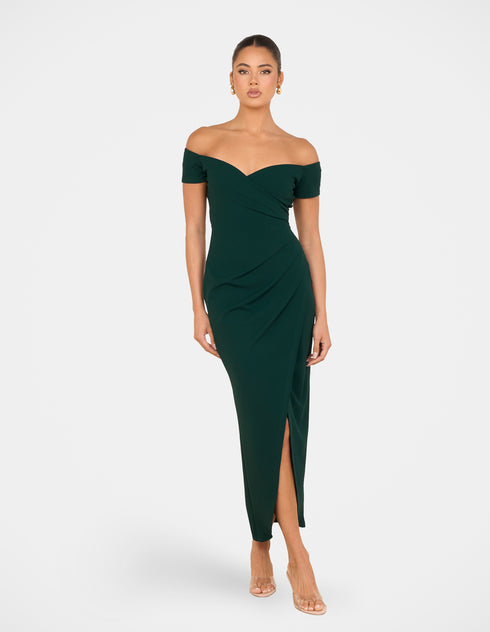 Jamie Off Shoulder Midi Dress