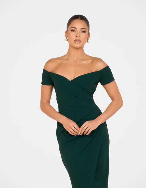 Jamie Off Shoulder Midi Dress