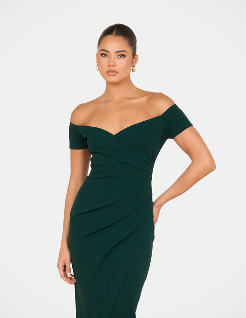 Jamie Off Shoulder Midi Dress