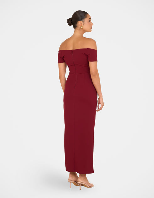 Jamie Off Shoulder Midi Dress