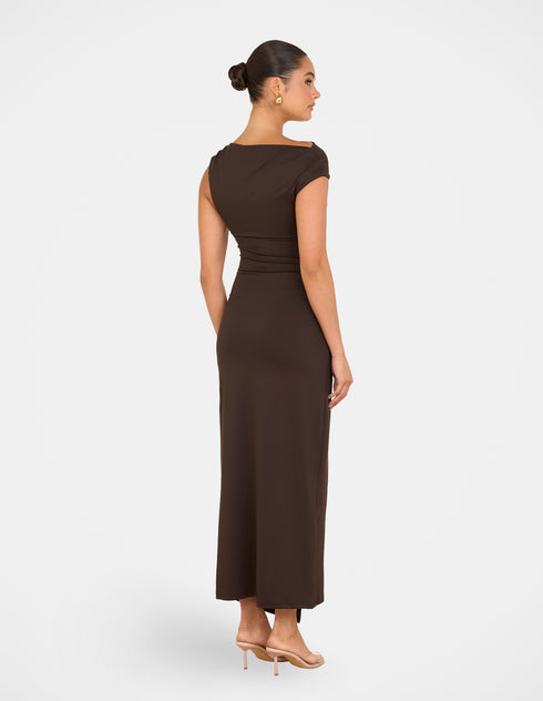 Rosemary High Neck Maxi Dress