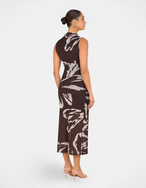 Tanika Gathered Maxi Dress